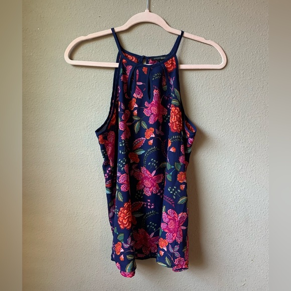 Papermoon Tops - Papermoon floral spaghetti strap blouse. Size S.